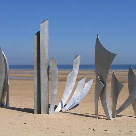 Studio Vargas Avec Jardin - Omaha Beach Colleville-sur-Mer Esterno foto