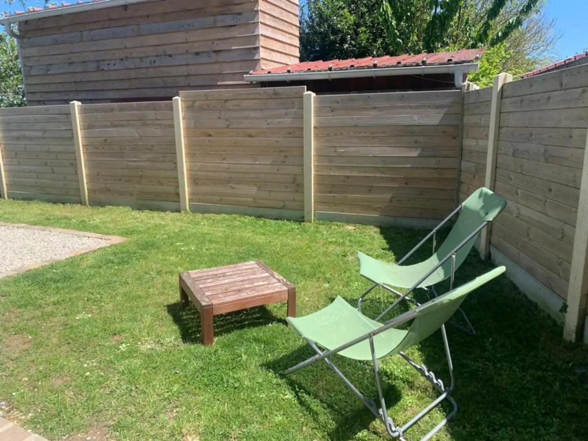 Studio Vargas Avec Jardin - Omaha Beach Colleville-sur-Mer Esterno foto