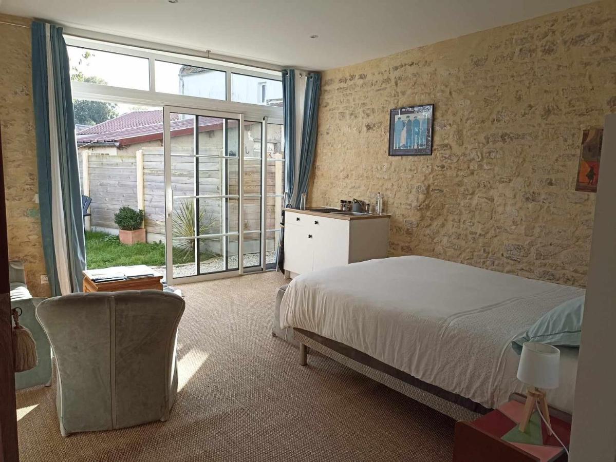 Studio Vargas Avec Jardin - Omaha Beach Colleville-sur-Mer Esterno foto