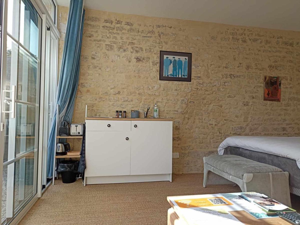 Studio Vargas Avec Jardin - Omaha Beach Colleville-sur-Mer Esterno foto