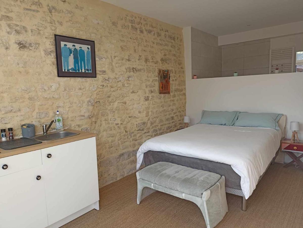 Studio Vargas Avec Jardin - Omaha Beach Colleville-sur-Mer Esterno foto